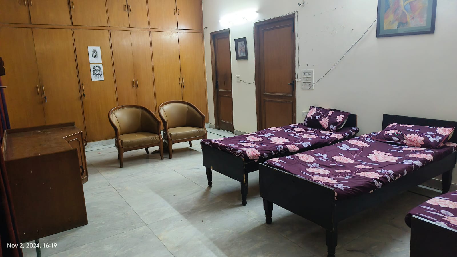 One of our largest shared rooms