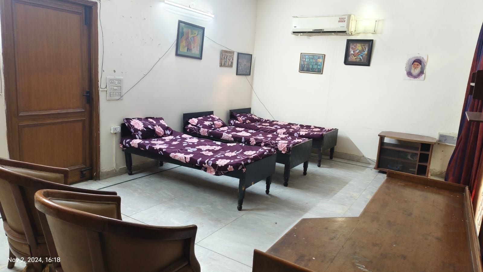 One of our larger shared rooms